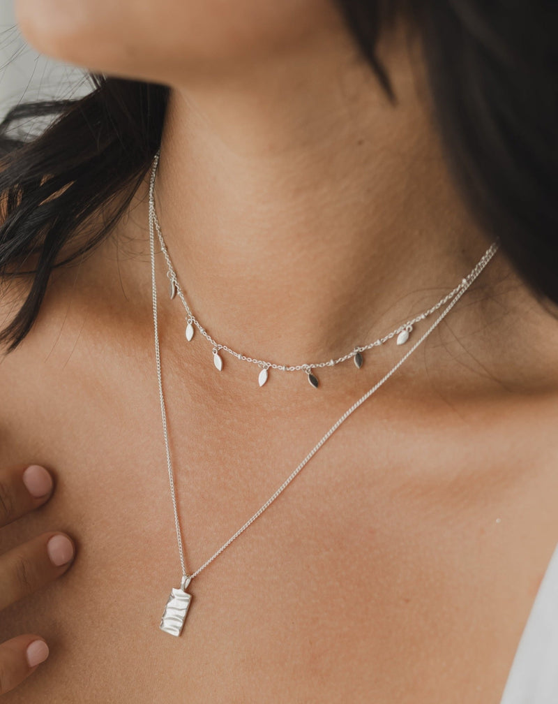 Amara Necklace - Silver