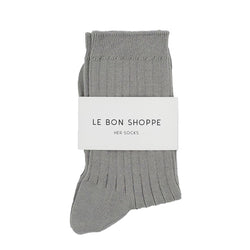 HER SOCKS (MC COTTON) - STONE