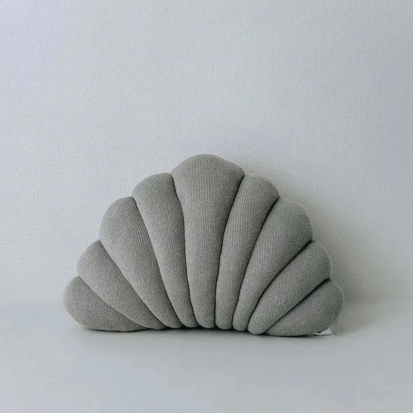 SMALL SHELL CUSHION - MIST