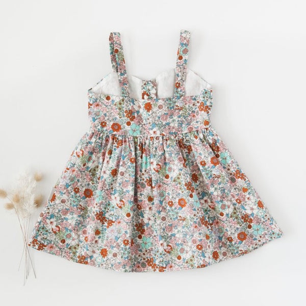 Isabelle Cotton Dress - Floral Magic