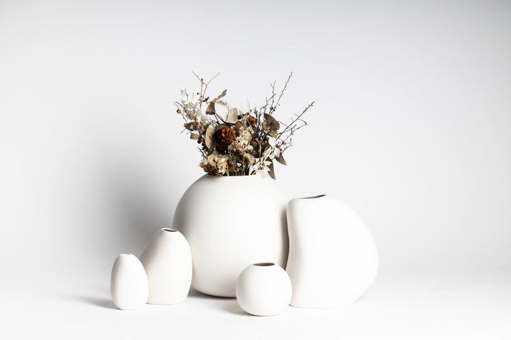 Harmie Vase - White Small